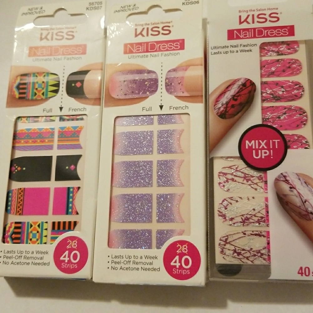 Kiss Nail Dress Strips